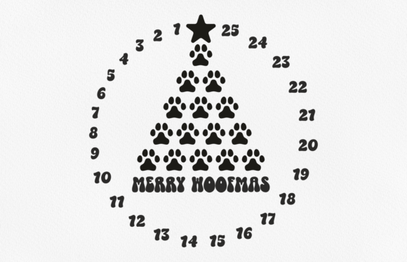 Christmas Tree Svg Christmas Countdown
