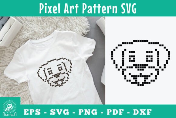 Cute Dog Pixel Art Pattern SVG 1: A Hands-On Review