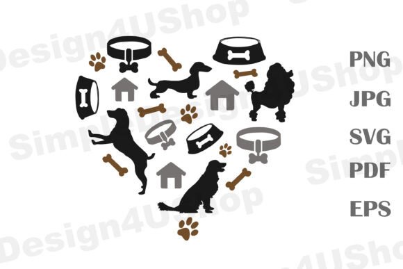 Dog T-Shirt Design PNG Paw Design SVG