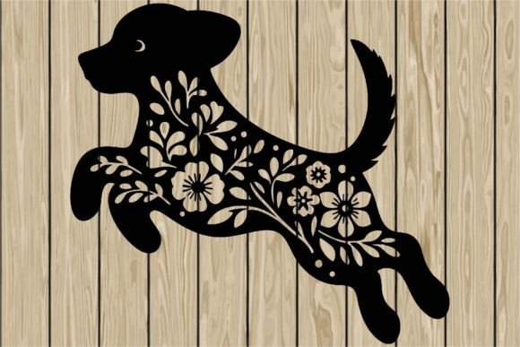 Floral Dog Jumping Stencil: A Designer's Review