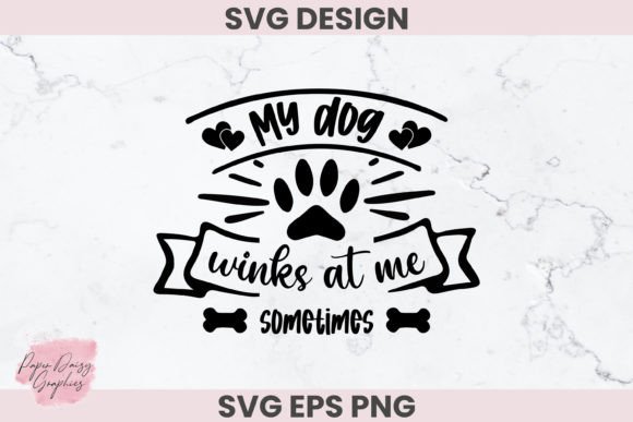 My Dog Winks at Me SVG Cut File Review