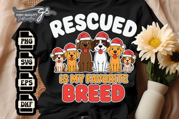 Xmas Dog Rescued Favorite Breed SVG Hands-On Review